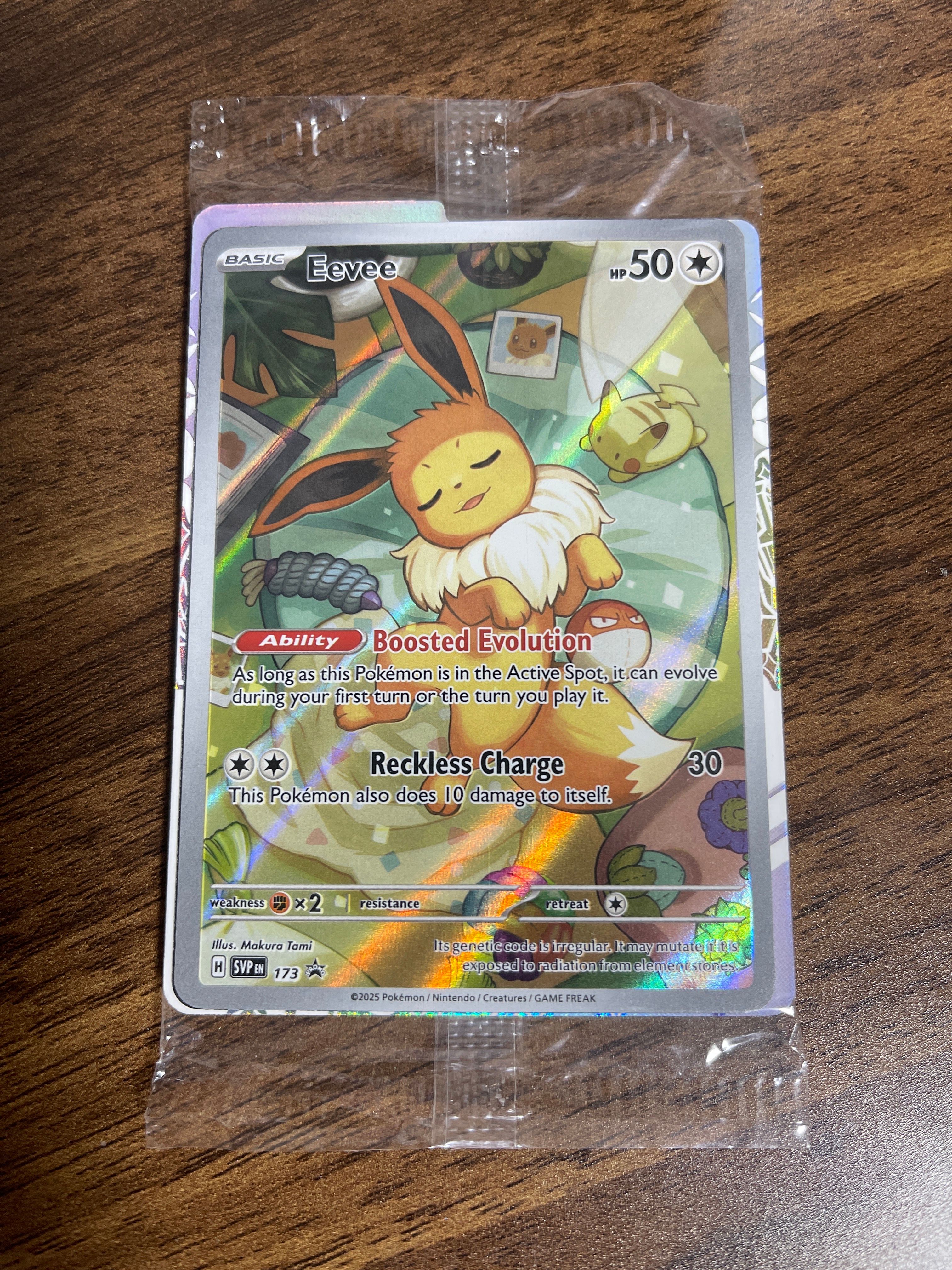 イーブイ P [SVP EN 173]【英語版】(スカーレット&バイオレット「プリズマティックエボリューションズ エリートトレーナボックス」)