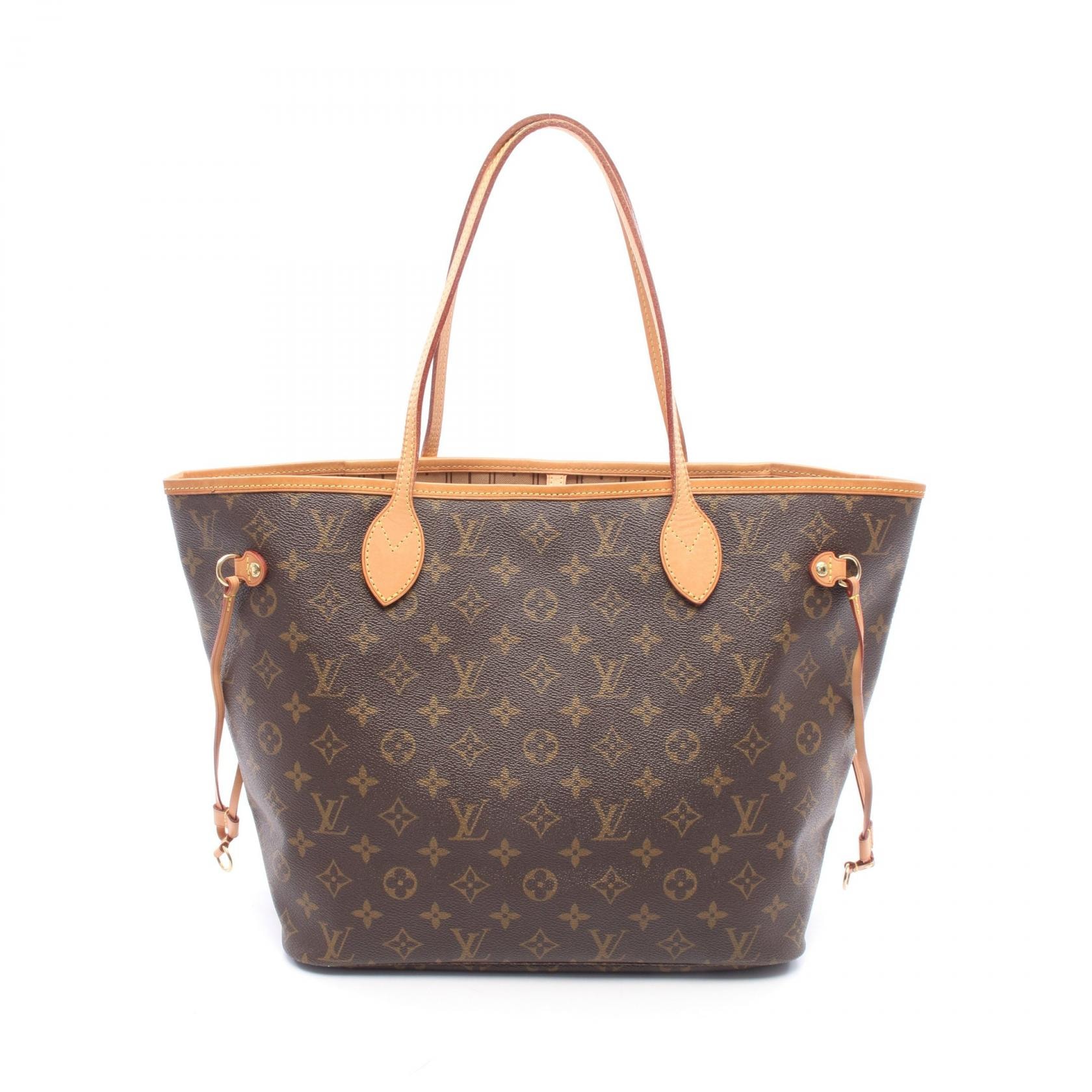 ルイ・ヴィトン LOUIS VUITTON ネヴァーフルMM モノグラム トートバッグ バッグ PVCコーティングキャンバス レザー モノグラム レディース ブラウン系 M40156 【中古】