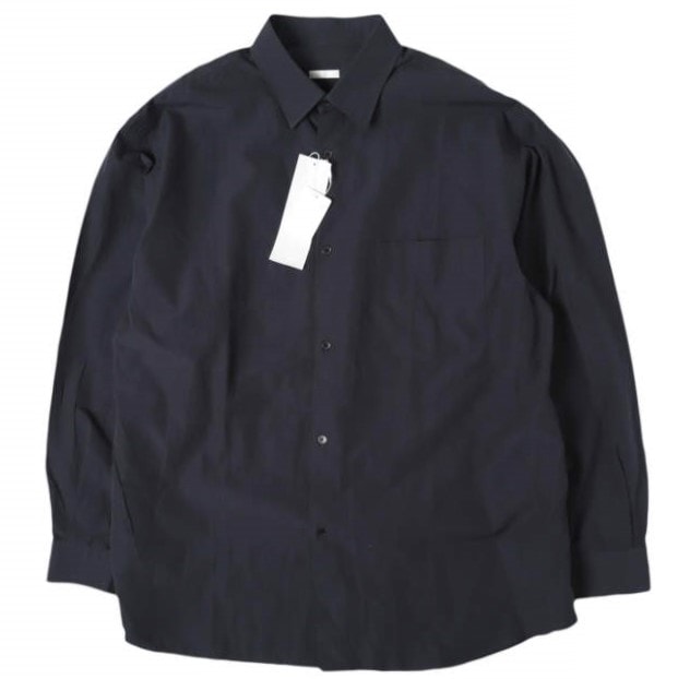 COMOLI コモリ 26SS 日本製 コモリシャツ D01-02001 5 NAVY 長袖 トップス g27927