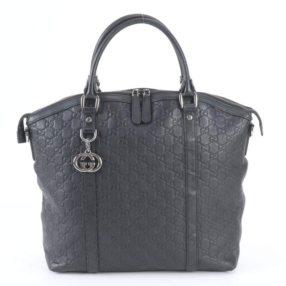 ■美品 グッチ グッチシマ 339551 ハンドバッグ レザー
