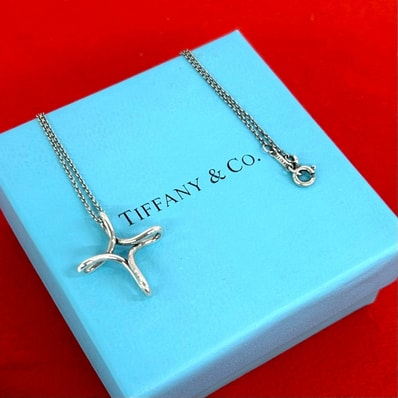 TIFFANY&Co. ティファニー インフィニティ クロス ネックレス シルバー925 ネックレス シルバー
75508