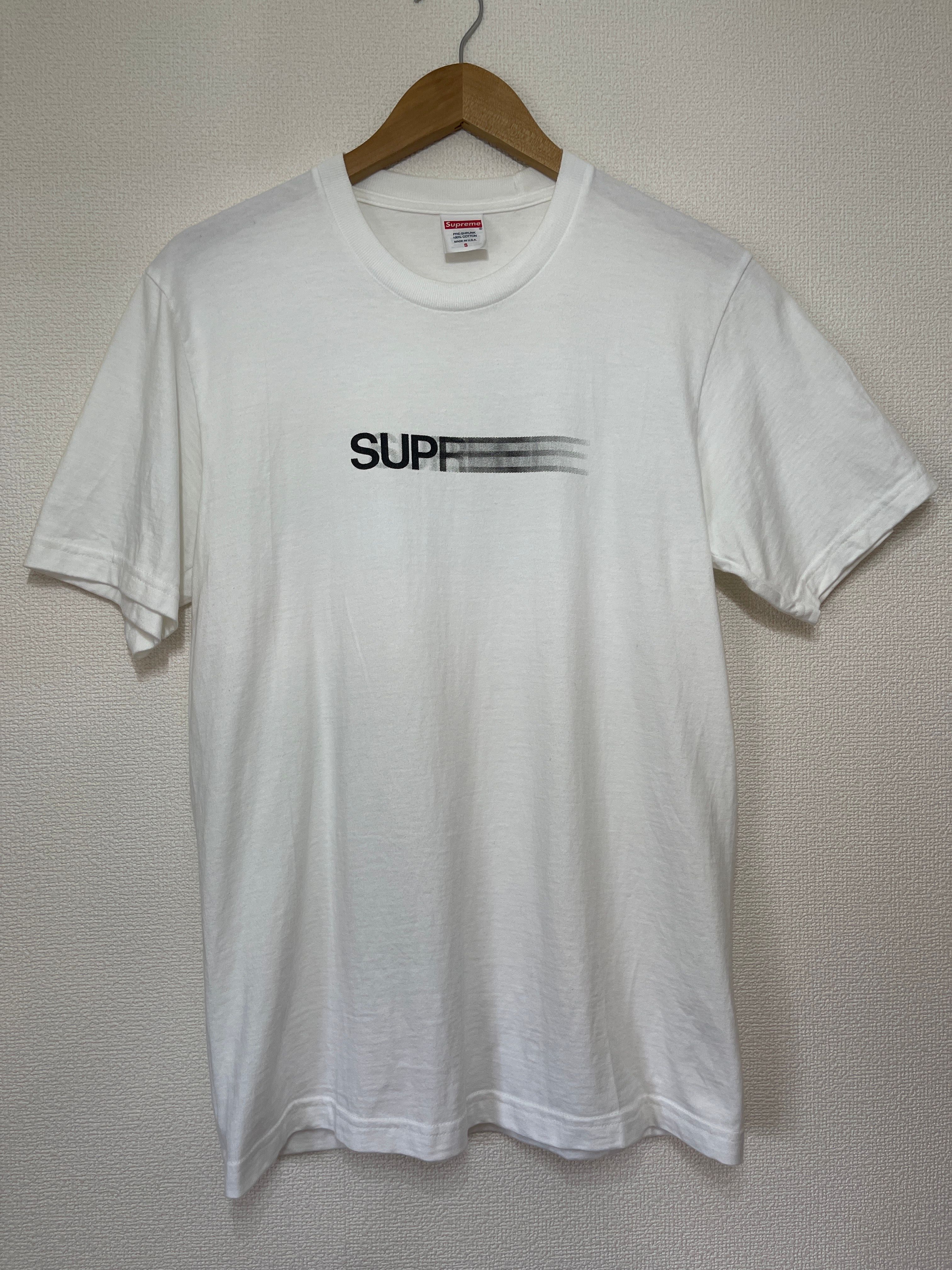 Supreme Motion Logo Tee "White" (23SS)