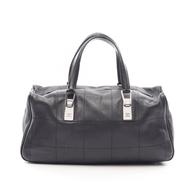 シャネル CHANEL チョコバー ハンドバッグ バッグ キャビアスキン(グレインドカーフ) レディース ブラック系 【中古】