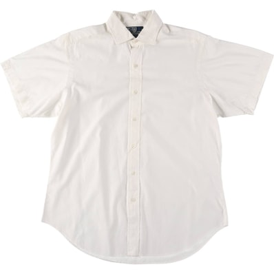 古着 ラルフローレン Ralph Lauren POLO by Ralph Lauren ESTATE 半袖 コットンシャツ メンズL相当/eaa534568