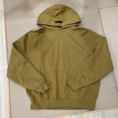 FEAR OF GOD ESSENTIALS PULLOVER HOODIE "Amber"