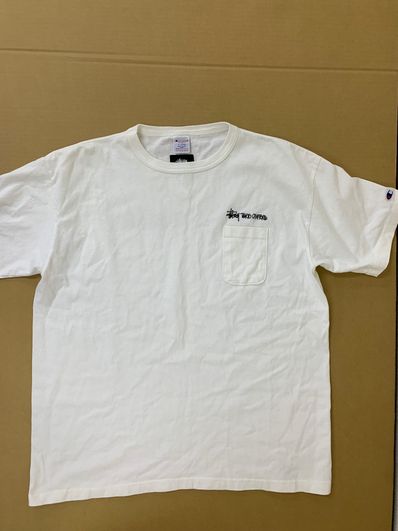 stussy tee tシャツ champion