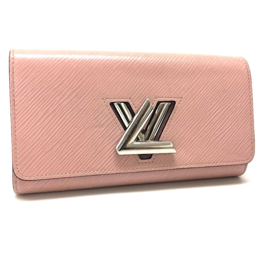 ルイヴィトン LOUIS VUITTON ポルトフォイユ・ツイスト M61178 エピ 2つ折り 長財布 エピレザー ローズ・バレリーヌ ピンク