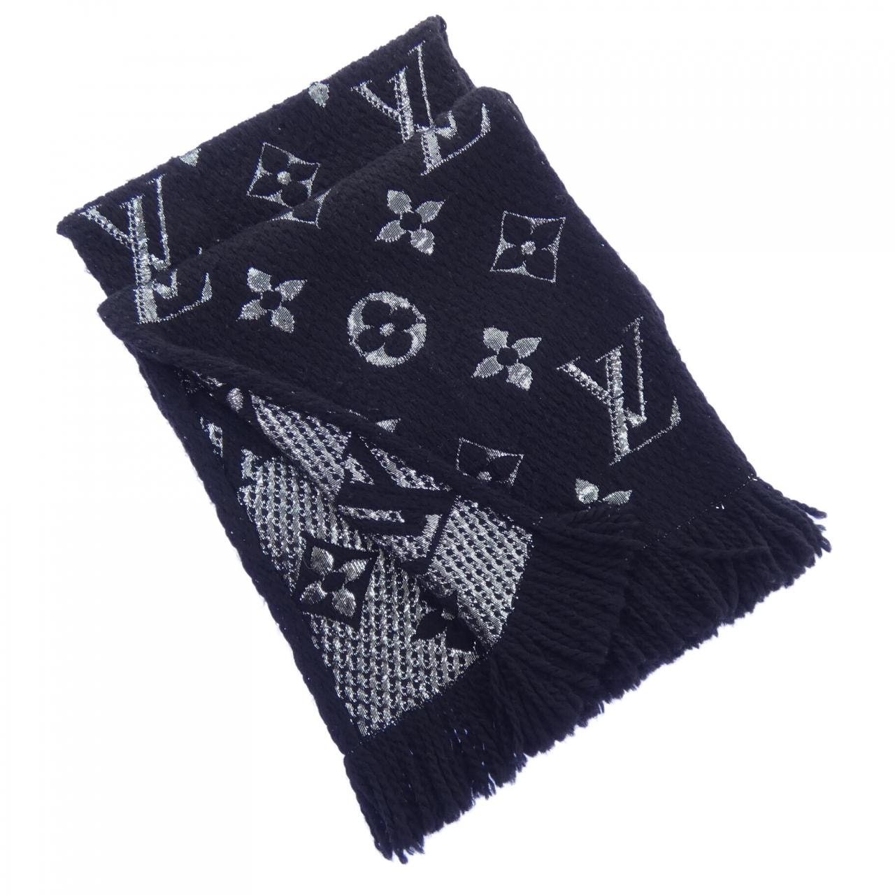 ルイヴィトン LOUIS VUITTON ロゴマニア M75833 MUFFLER