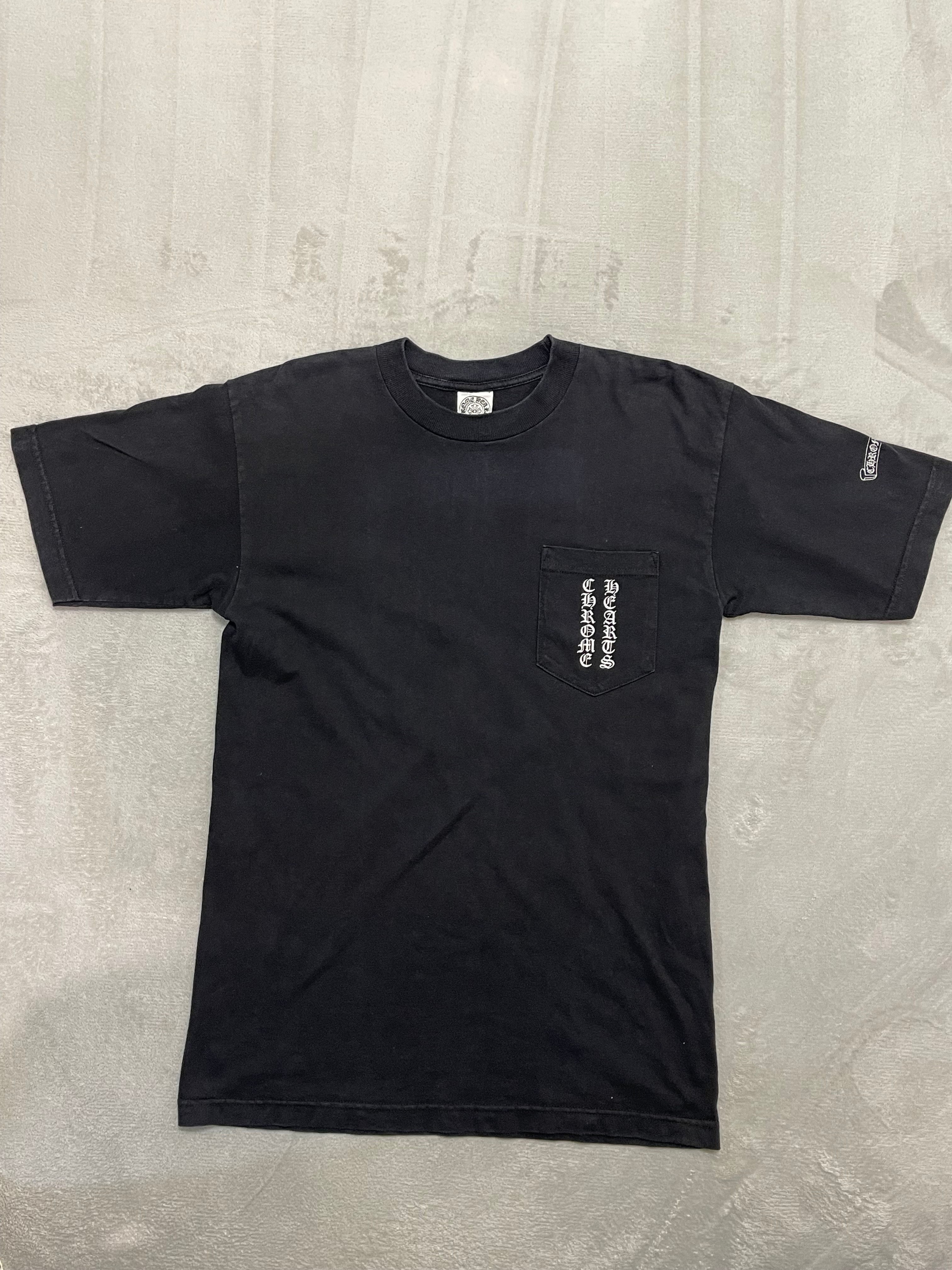 Chrome Hearts Scroll Label Print T-Shirt "Black"
