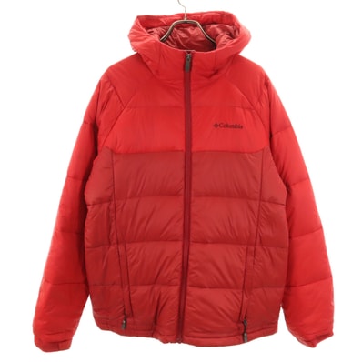 Columbia コロンビア アウトドア ナイロンジャケット XL レッド系