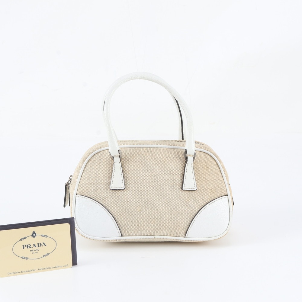 ■美品 プラダ ミニ ボストン BL0046 ハンドバッグ