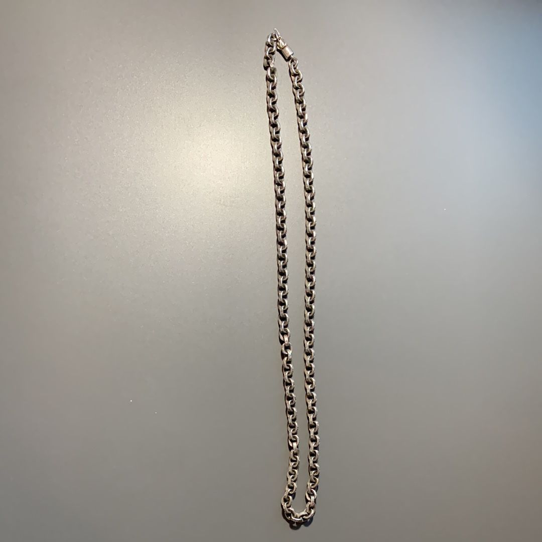 Chrome Hearts Paper Chain Necklace 45cm (18inch) "Silver"