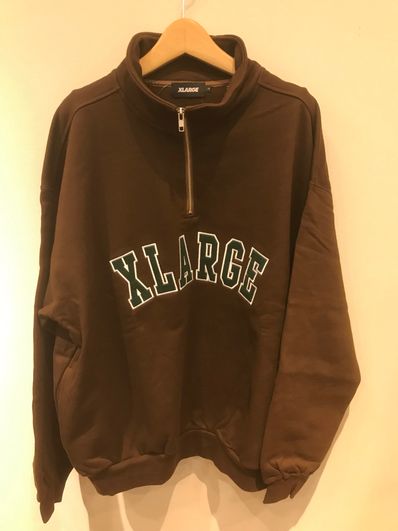 HALF ZIP PULLOVER SWEAT