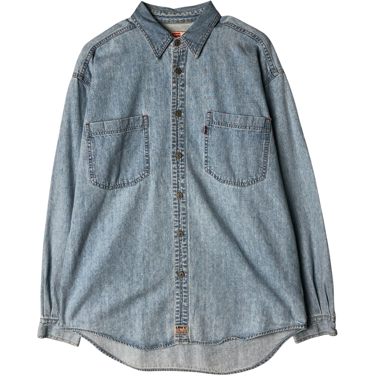 古着 90年代 リーバイス Levi's RED TAB 長袖 デニムシャツ メンズXL相当 ヴィンテージ/eaa577772
