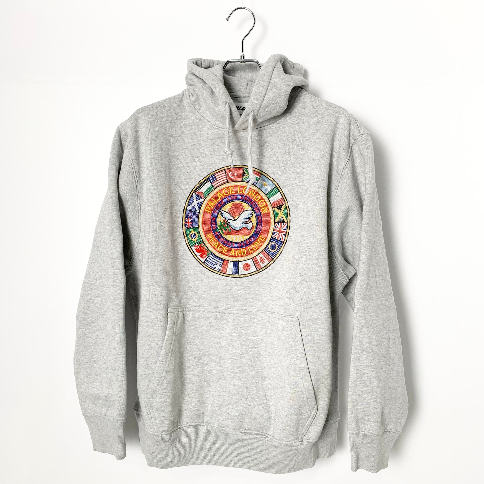 PALACE Nations Hood "Grey Marl"