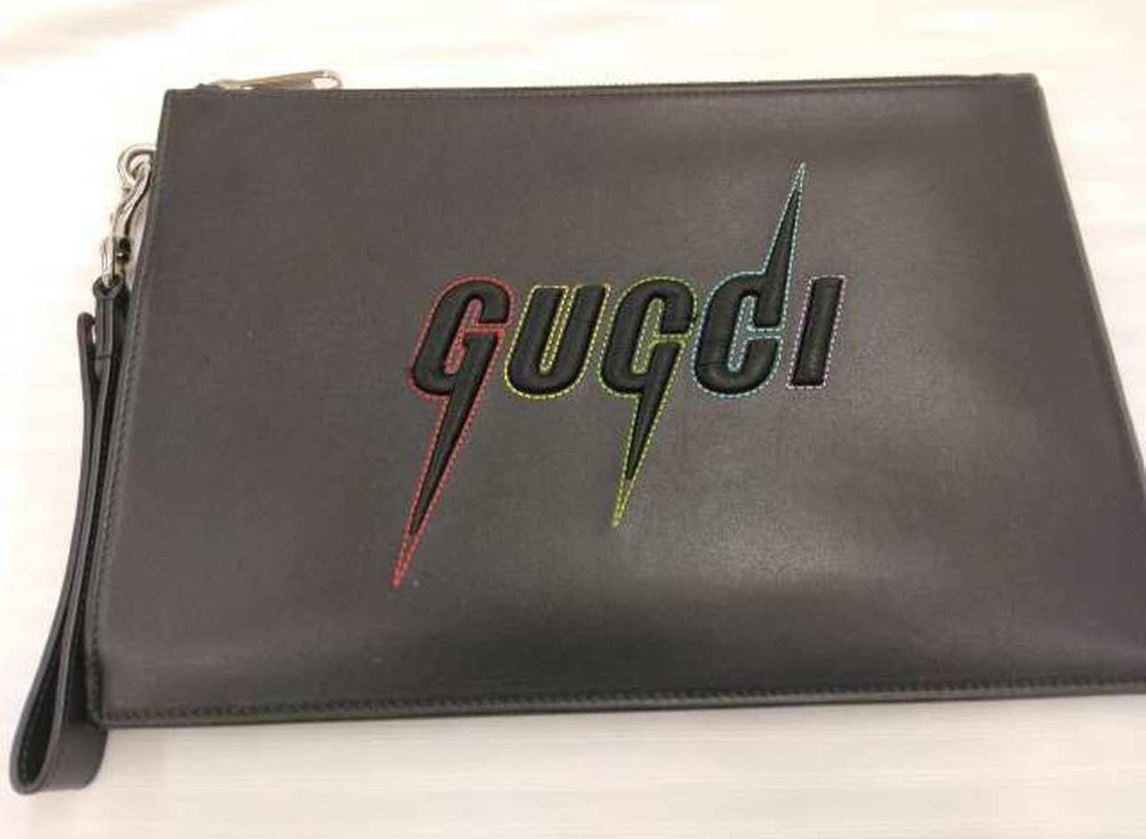 GUCCI Gucci Blade Clutch Bag "Black"