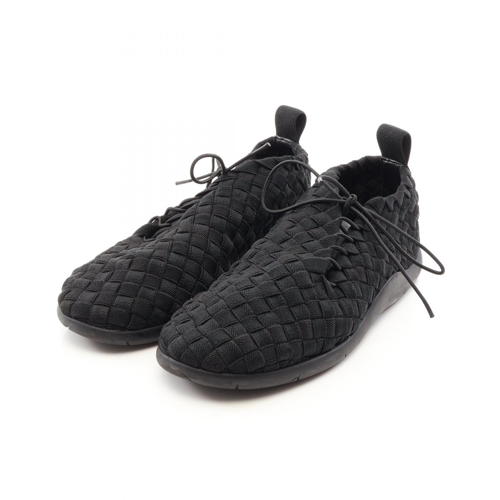 ボッテガヴェネタ BOTTEGA VENETA イントレチャート スニーカー 靴 ファブリック メンズ ブラック系 651306 【中古】