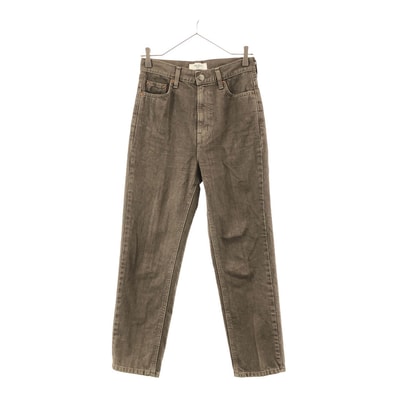 Mila Owen DENIM ミラオーウェンデニム 日本製 EDWIN テーパードデニムパンツ 1 ブラウン系 09WFP211306 エドウィン