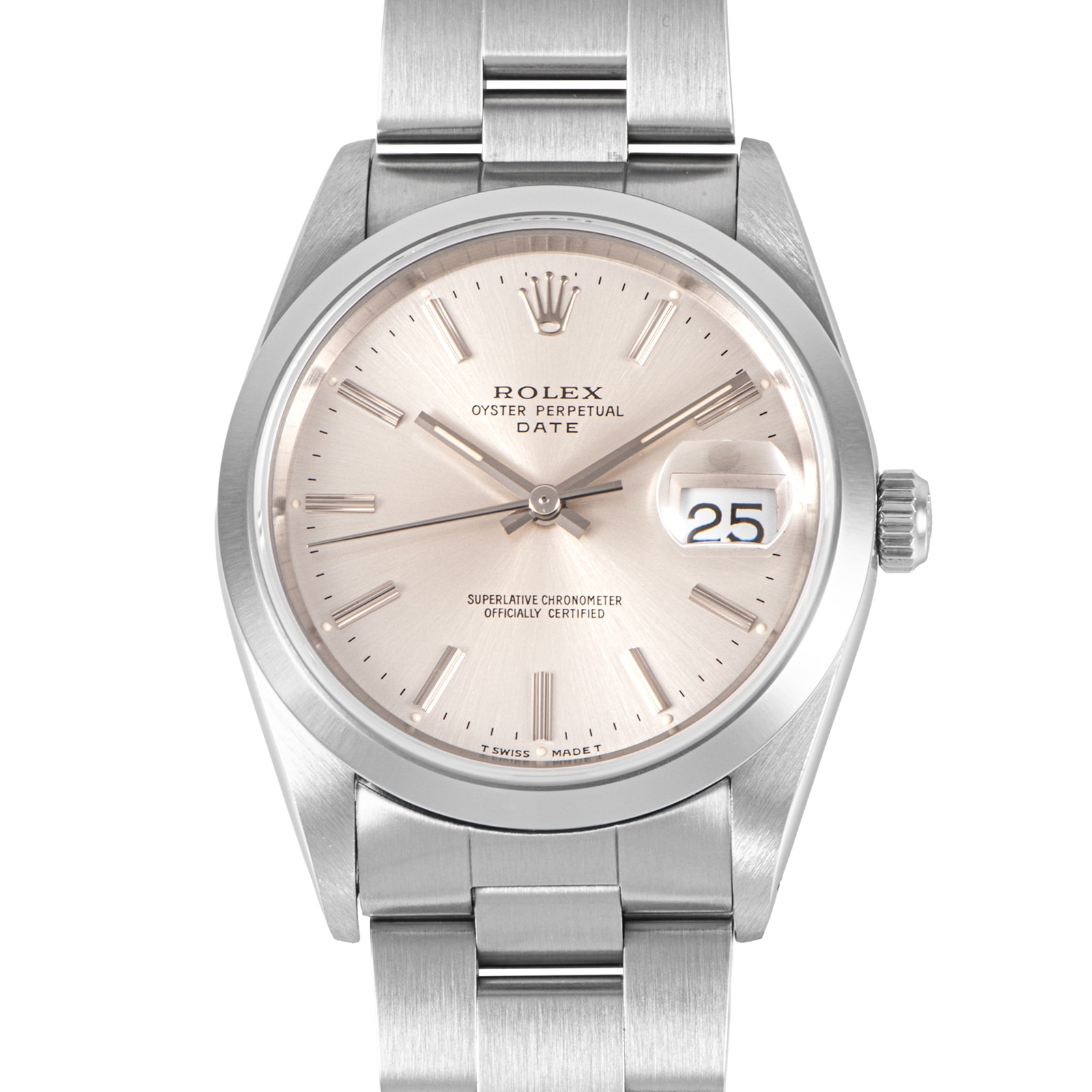ROLEX ロレックス パーペチュアルデイト 15200 N番 Tritium ステンレススチール【中古】