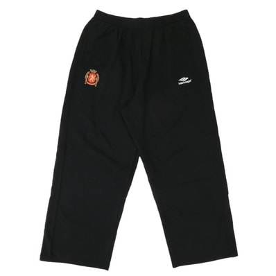 BALENCIAGA バレンシアガ パンツ 24SS 777708 TPVW3 Soccer Baggy Sweatpants サッカー バギー スウェットパンツ ブラック系 XXL【極上美品】【中古】
