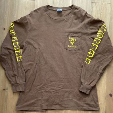 Supreme / SOUTH2 WEST8 L/S Pocket Tee "Brown"