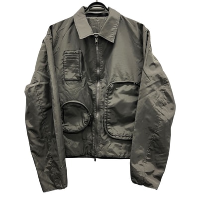 LOUIS VUITTON 極美品 ルイヴィトン 21SS ユーティリティ ナイロン ブルゾン ジャケット RM211Q RWK HIB46W ナイロン ブラック #50 アウター 春物 LV ヴィトン Aランク 中古 鑑定済 ヴィトンジャケット