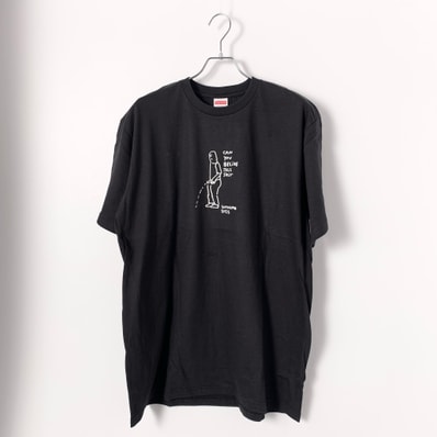 Supreme Piss Tee "Black"