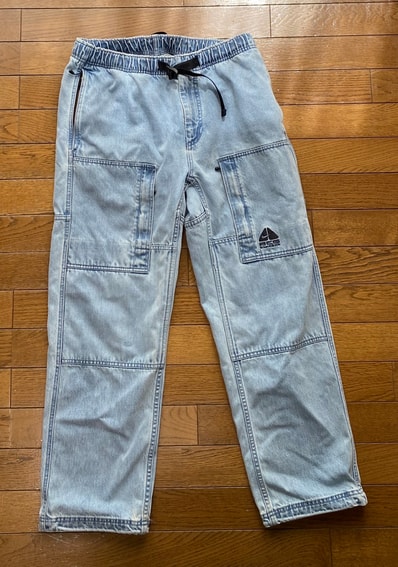 Supreme Nike ACG Belted Denim Pant "Washed Blue"