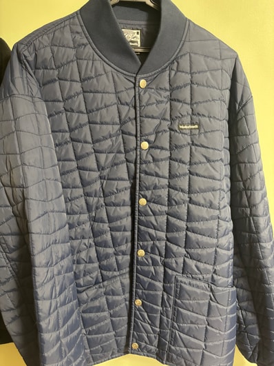 Wasted Youth Quilt Puff Jacket "Navy" / VERDY