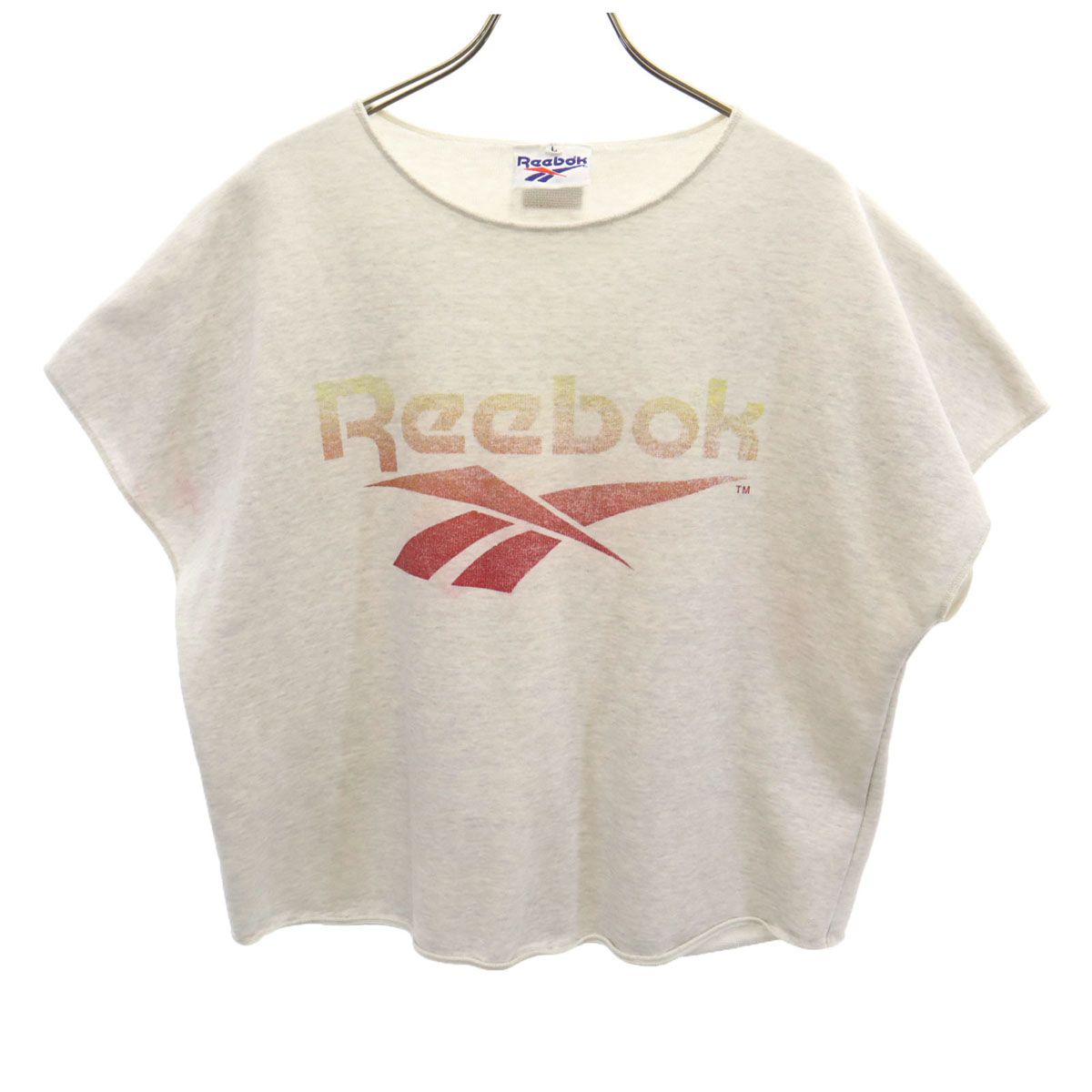 Reebok 90s フレンチスリーブ スウェット Tシャツ