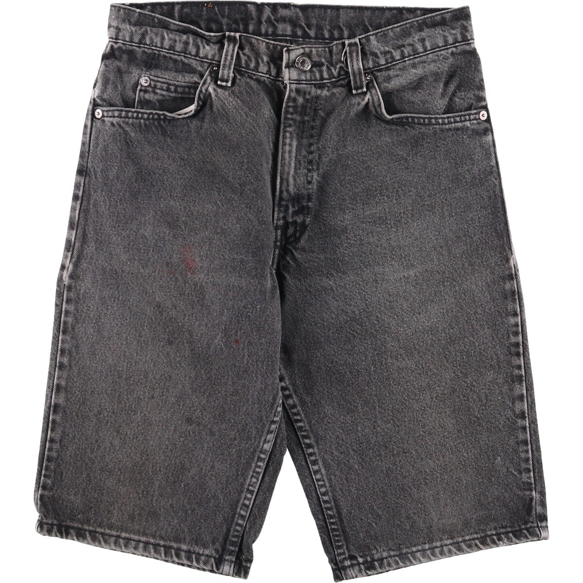古着 90年代 リーバイス Levi's 550-4159 オレンジタブ ブラックデニムショーツ ハーフパンツ USA製 メンズw31相当 ヴィンテージ/eaa587980