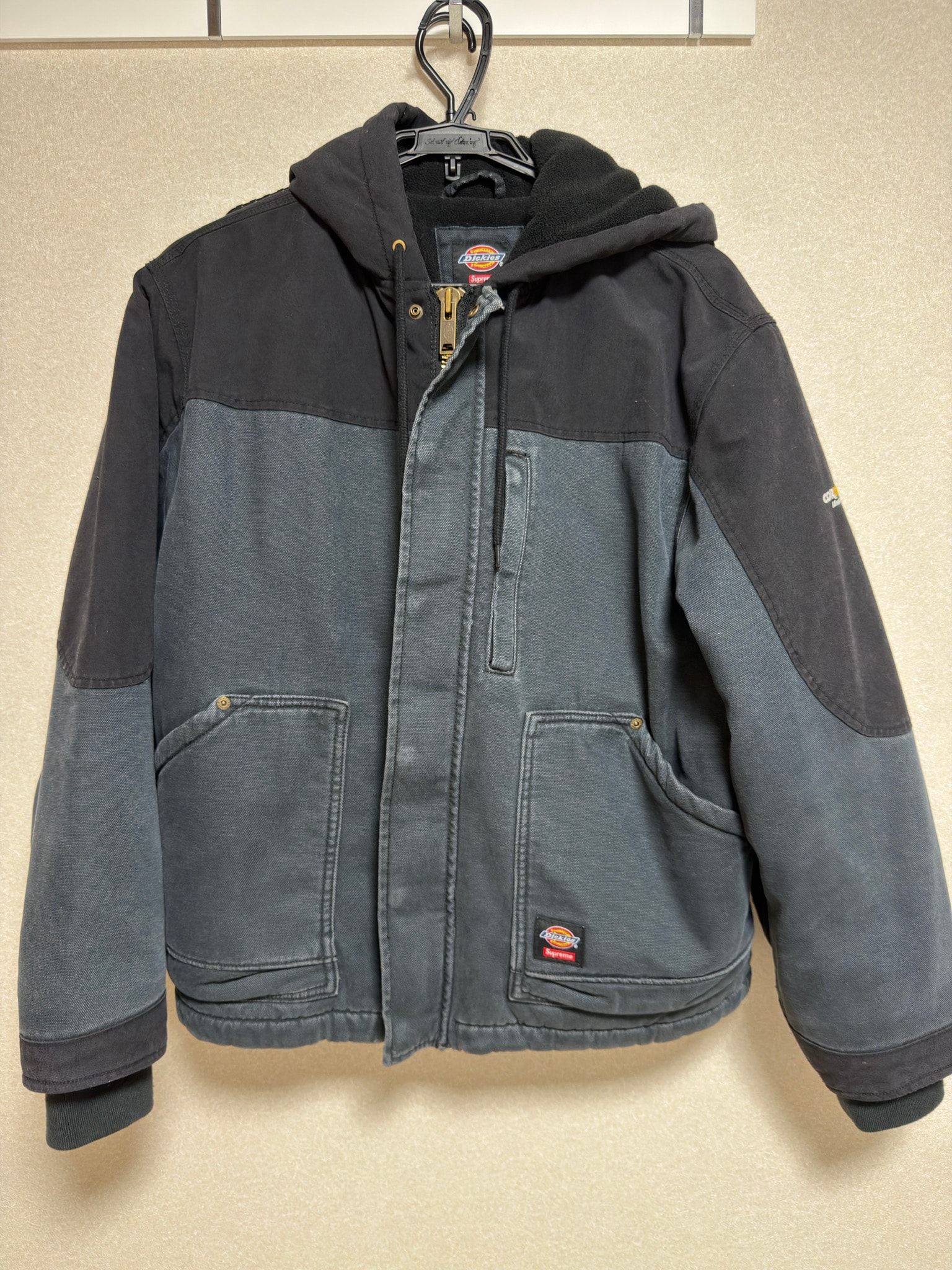 Supreme x Dickies Cordura Hooded Work Jacket "Black"