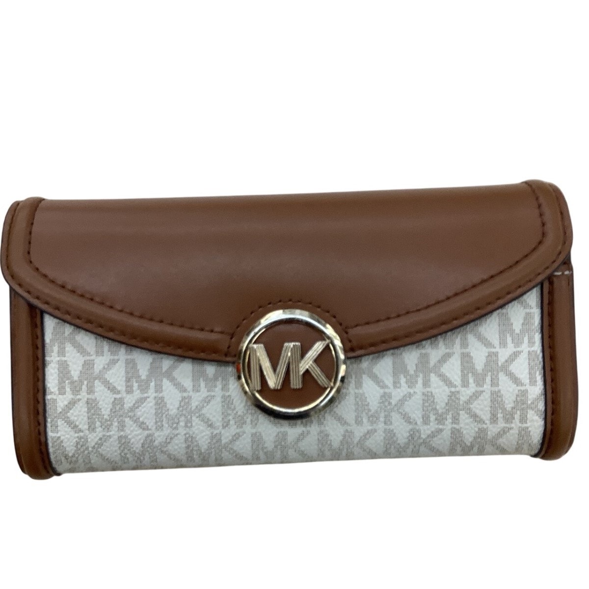 MICHAEL KORS マイケルコース レディース 長財布 35F9GFTE3B ブラウン×アイボリー