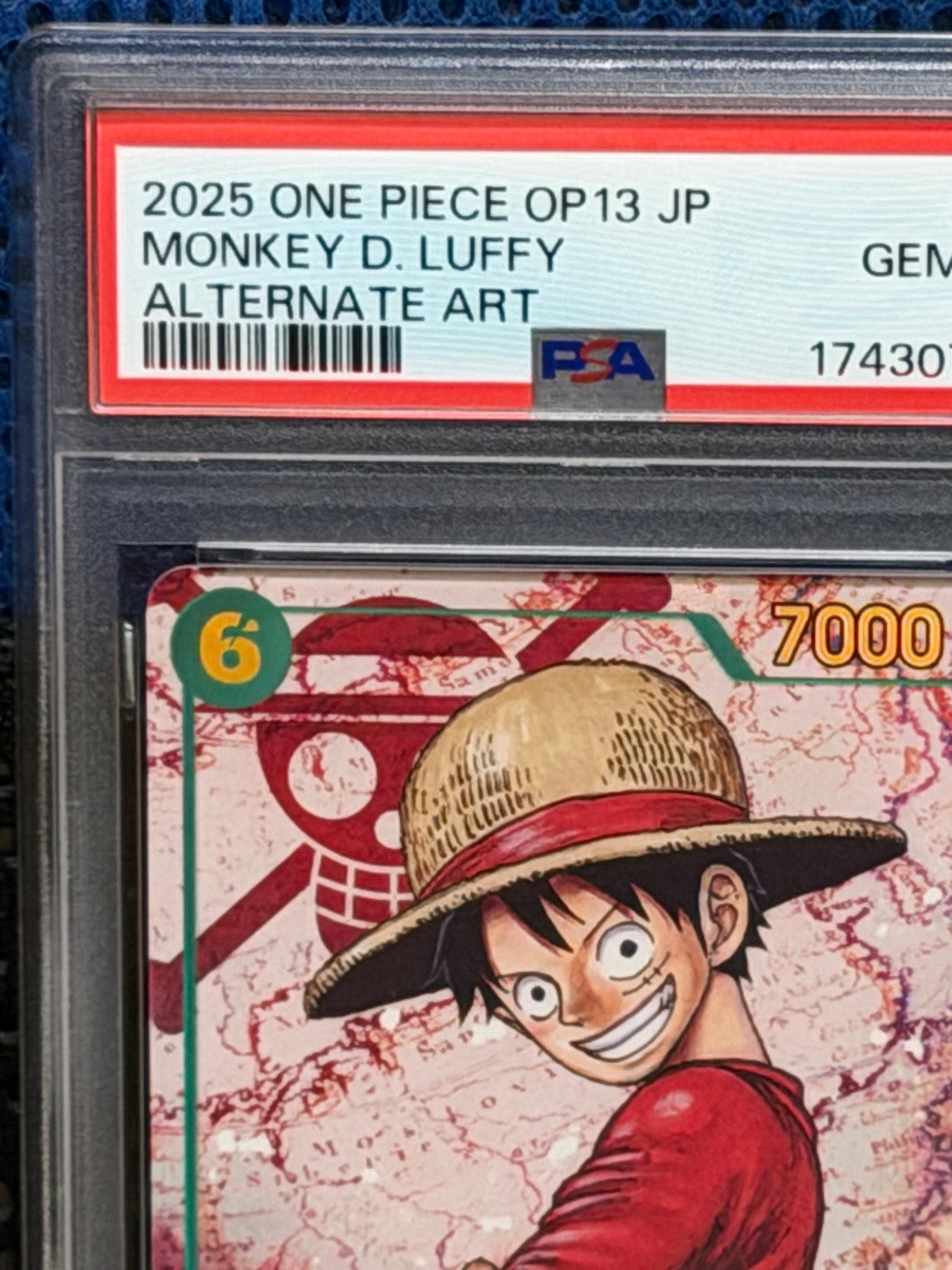 PSA10】モンキー・D・ルフィ SEC-P [OP13-118](ブースターパック