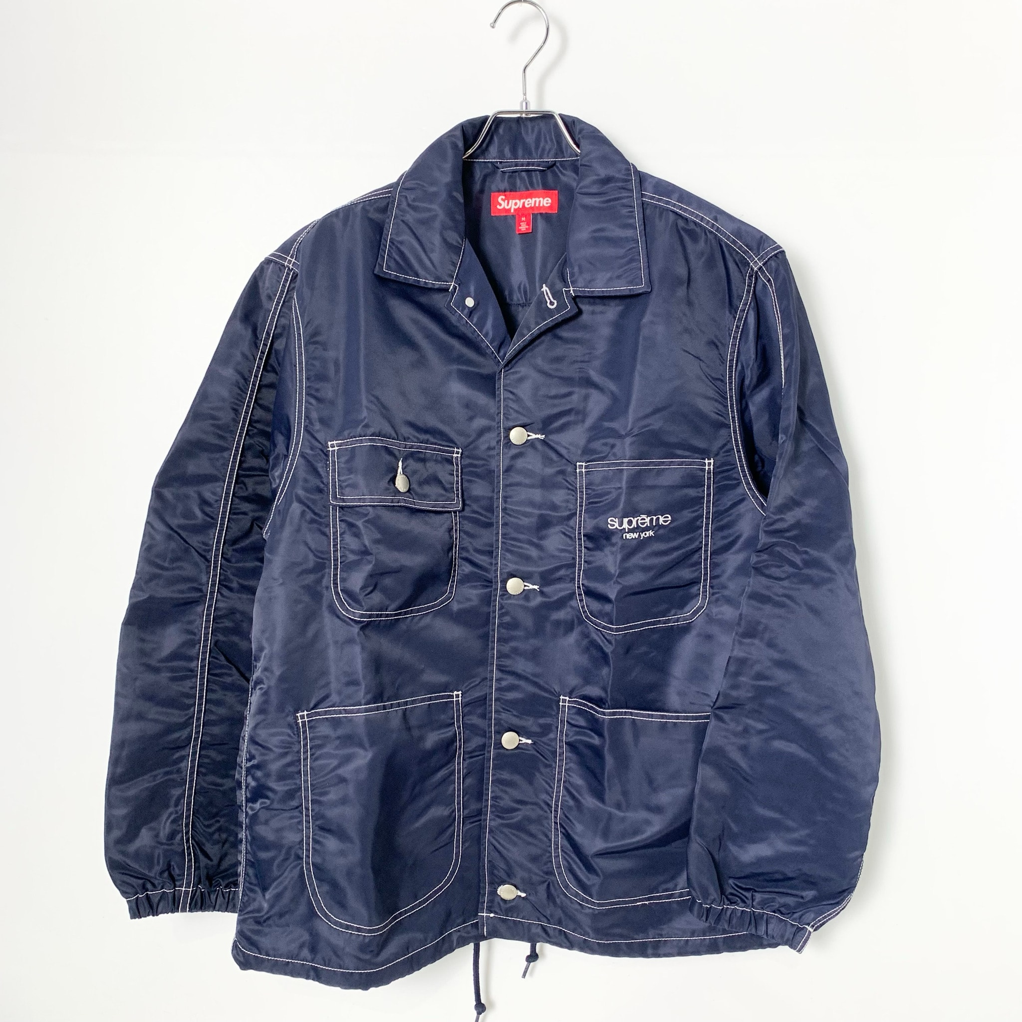 Supreme Nylon Chore Coat "Navy"
