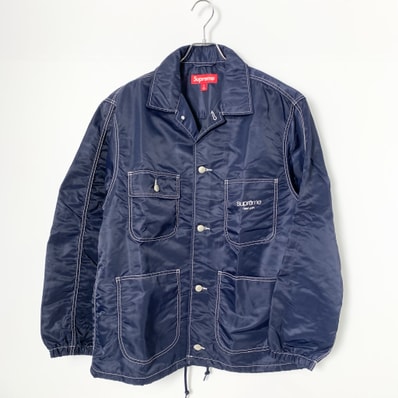 Supreme Nylon Chore Coat "Navy"