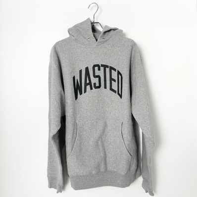 Wasted Youth Heavy Weight Hoodie#1 "Gray" / VERDY