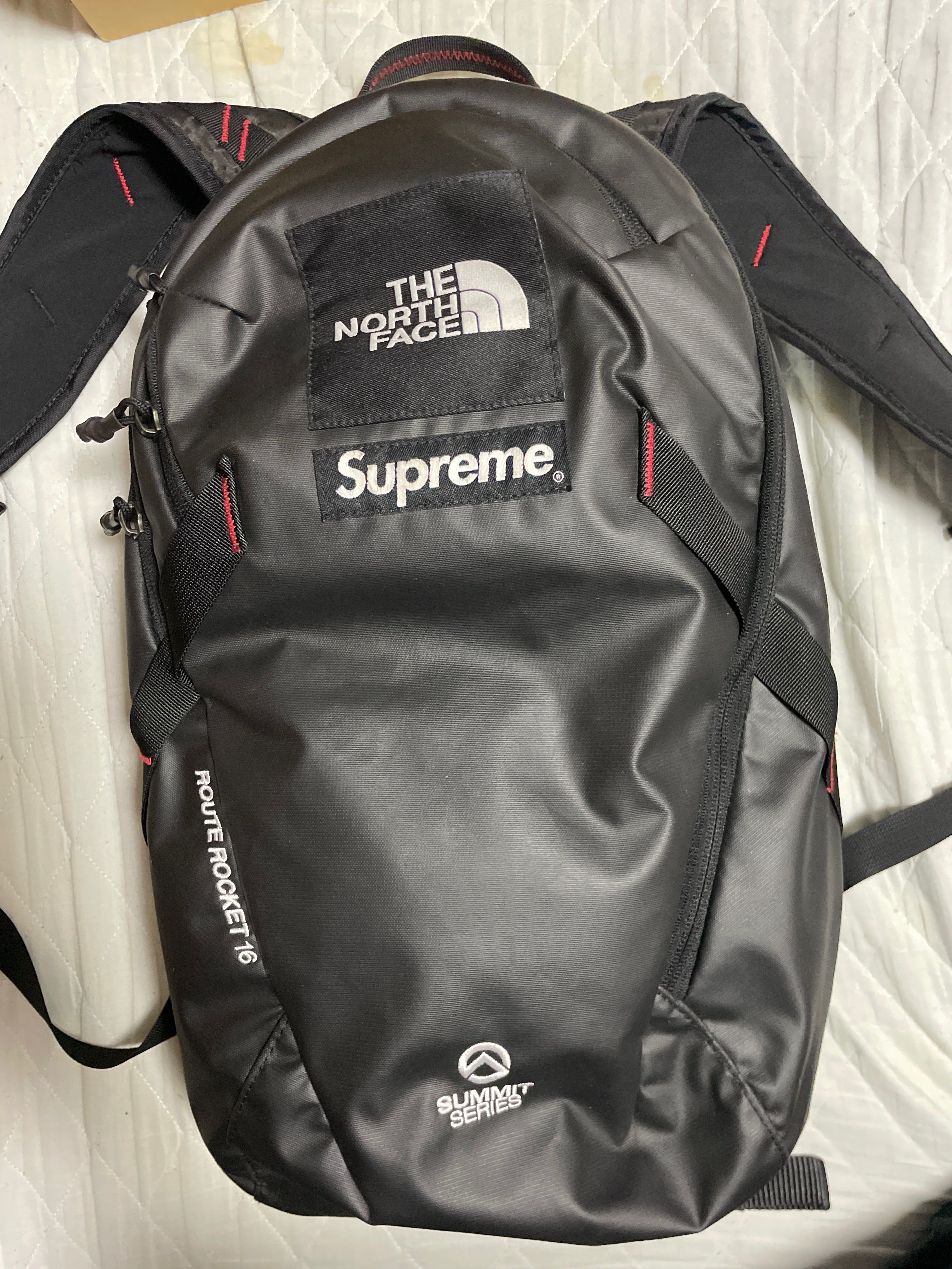 Supreme x The North Face Summit Series Outer Tape Seam Route Rocket Backpack "Black"