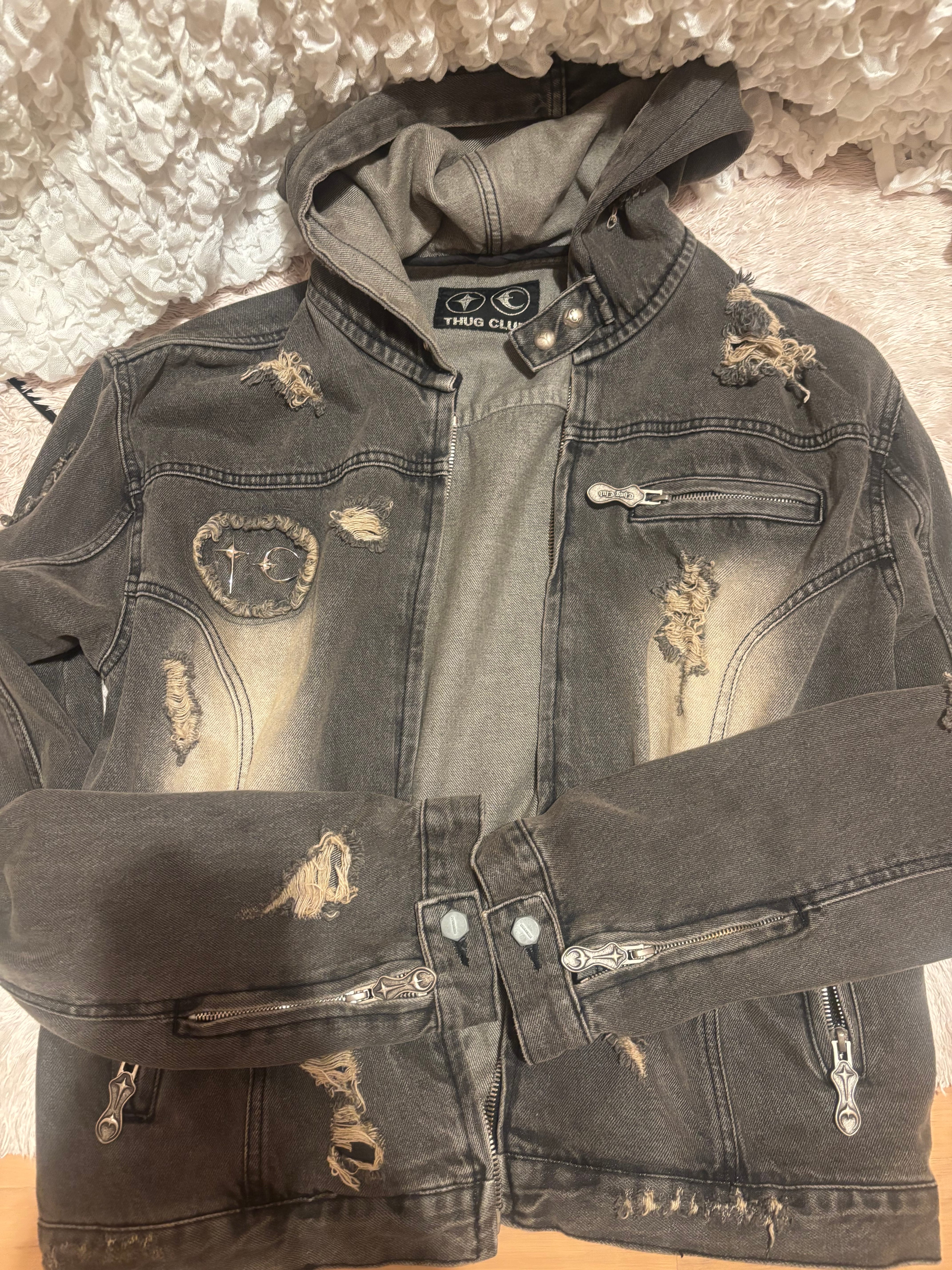 TTTMSW Fruits reversible zip up hoodie 