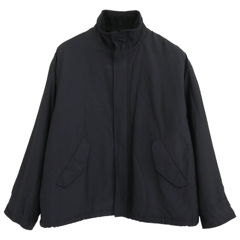 COMOLI コモリ ジャケット 20AW S03-01007 裏ボア ナイロン ショート ジャケット ブルゾン ネイビー系 2【中古】