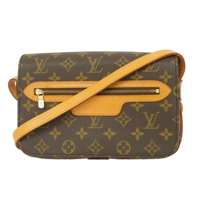 Louis Vuitton Saint Germain 24 Monogram Shoulder Bag "Brown"