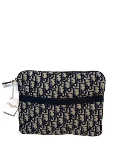 Dior Travel Kit Dior Oblique Jacquard "Blue"