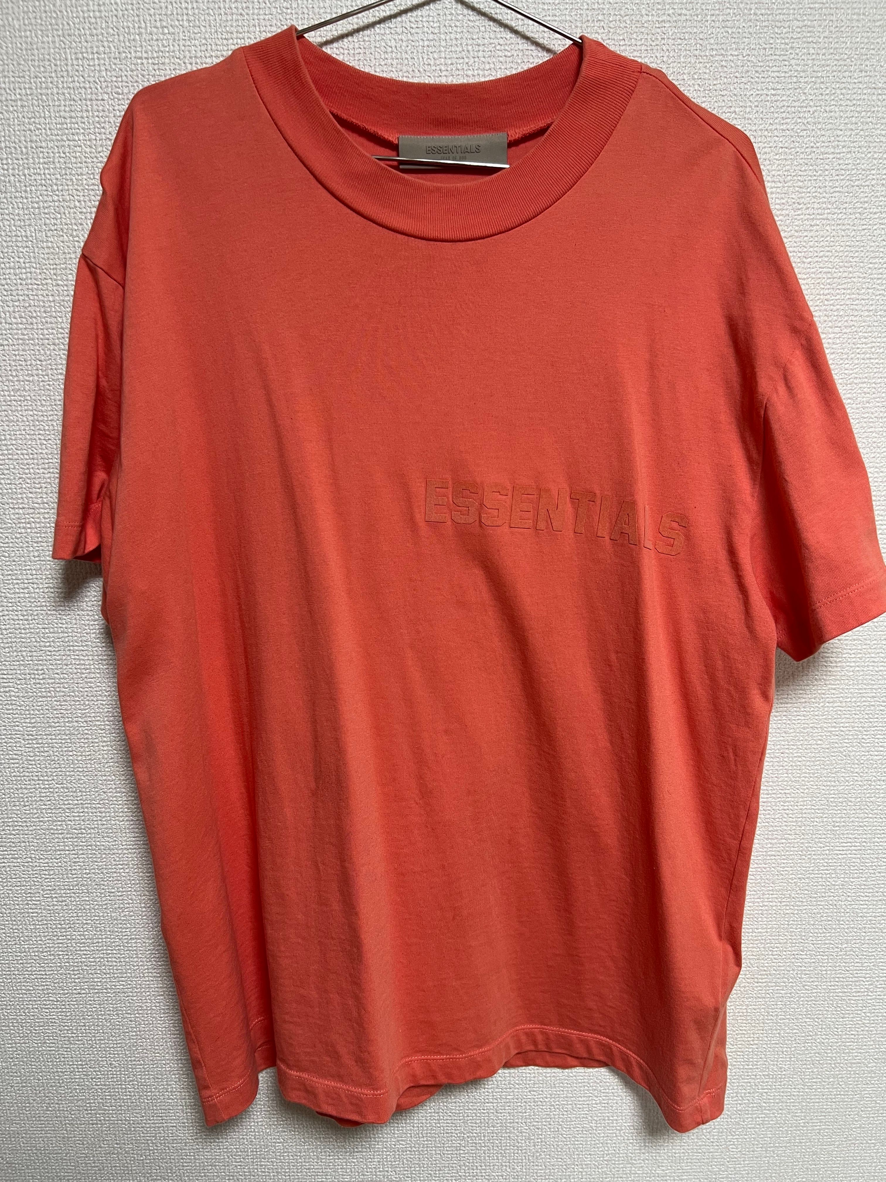 FEAR OF GOD ESSENTIALS SS Tee "Coral"