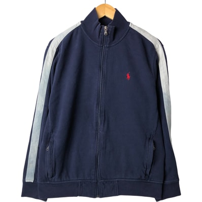 古着 ラルフローレン Ralph Lauren POLO by Ralph Lauren フルジップスウェットシャツ トレーナー メンズL相当/eaa591859