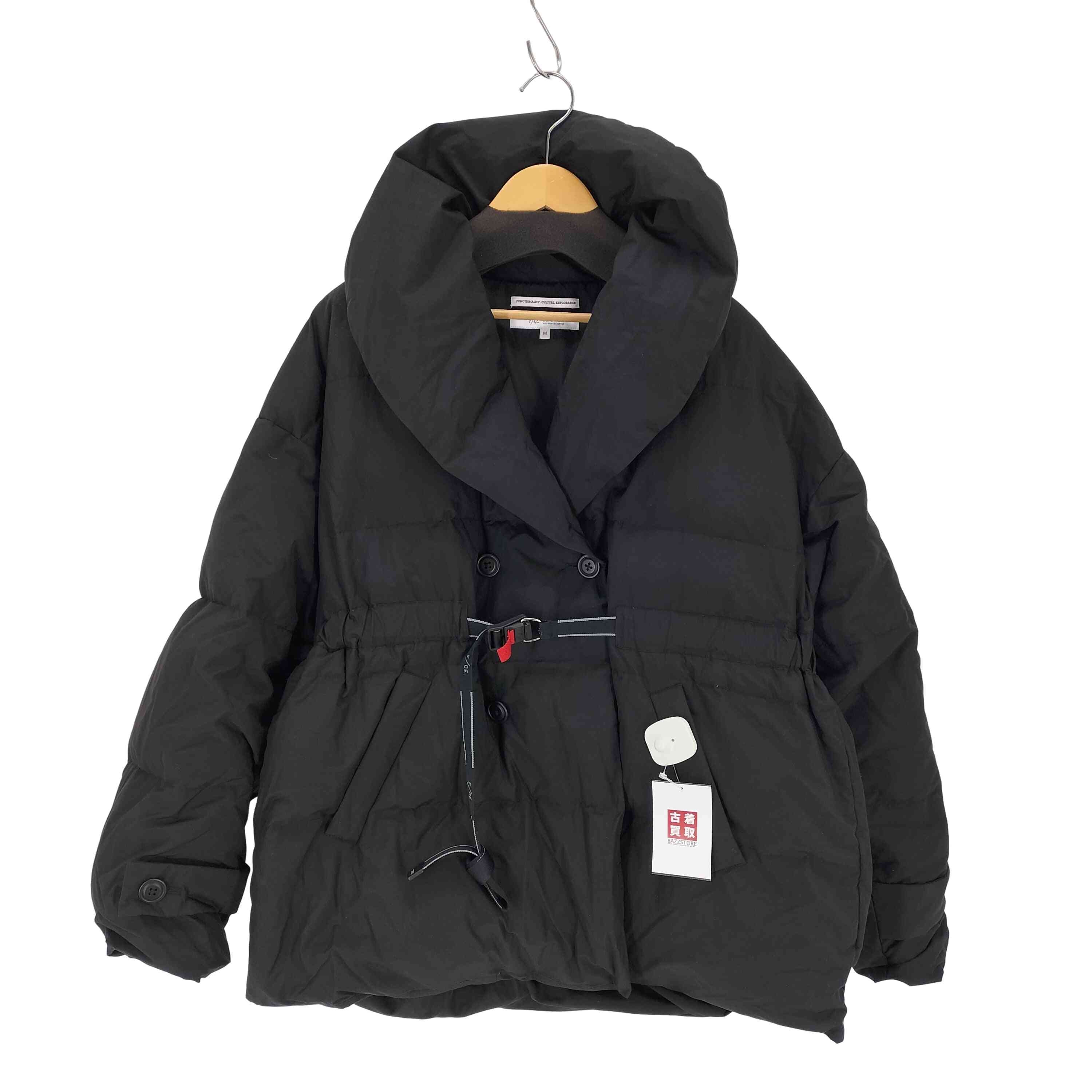 リサイクルダウン オーバーレイ ショールカラー コート RECYCLED DOWN OVERLAY SHAWL COLLAR COAT【1141965294710】