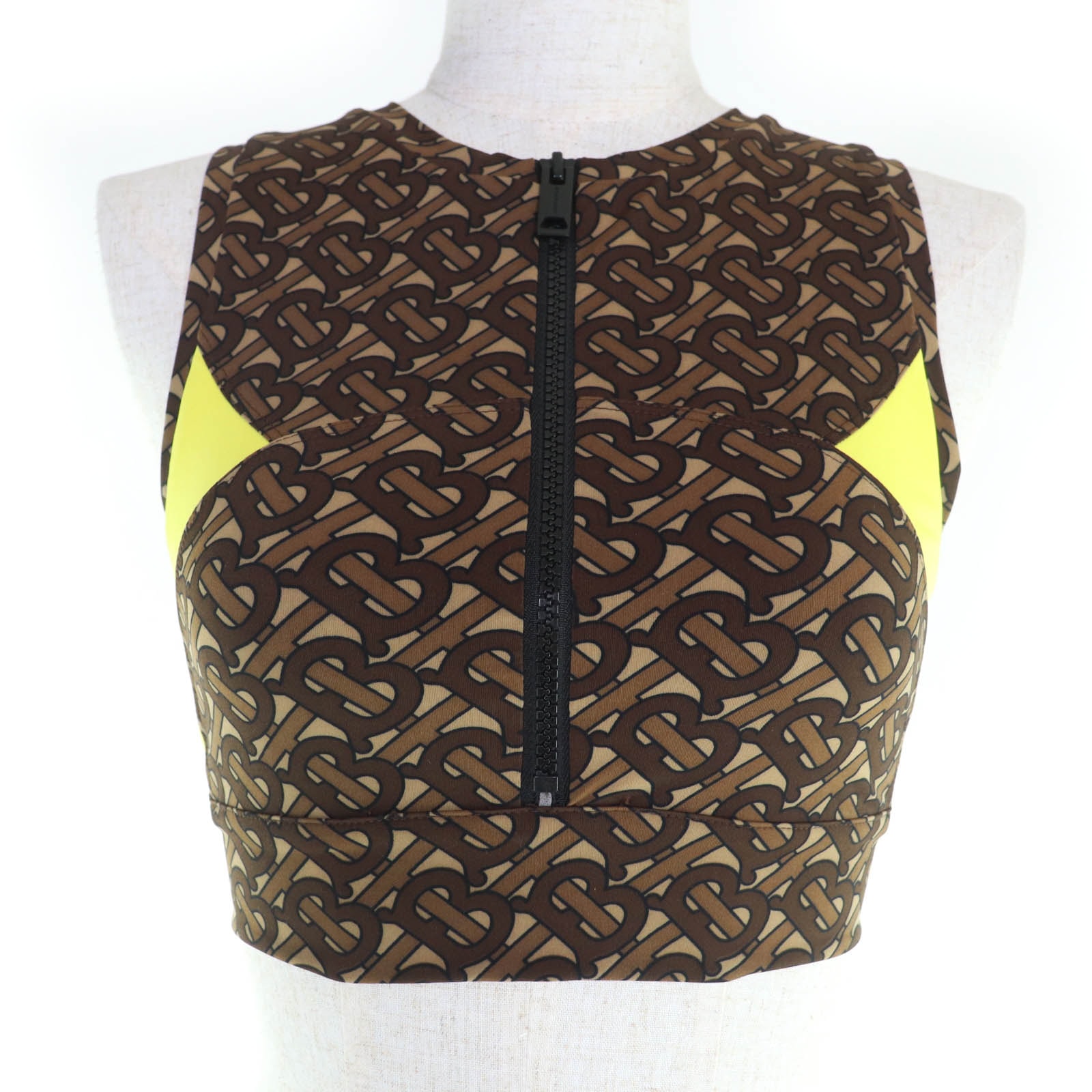 極美品 バーバリー トップス ブラウン レディース XS 8030489