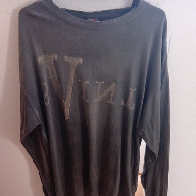 SAINT Mxxxxxx VLONE Long Sleeve Tee Maria "Black"