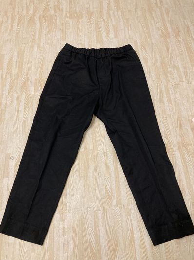 ジルサンダー クロップド トラウザーズ 48