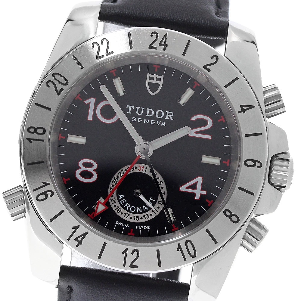 ★保 チュードル アエロノート デイト GMT 20200 メンズ 【中古】