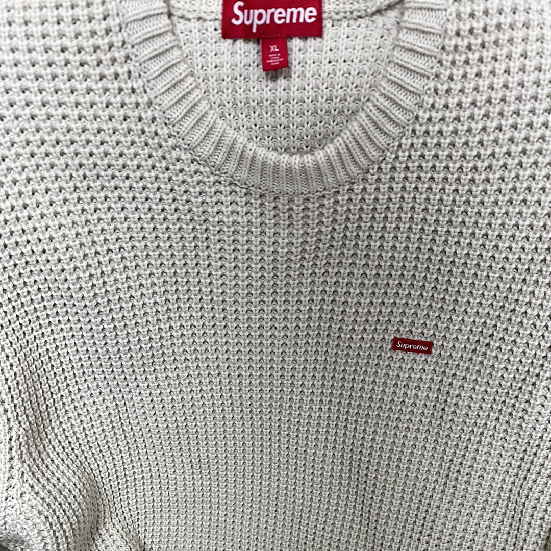 Supreme Waffle Small Box Sweater 
